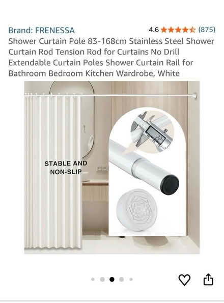 Photo of free Extendable pole and door curtain (Waddon) #4