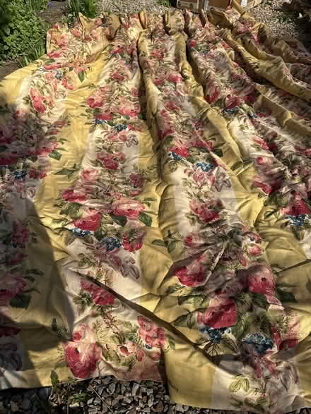 Photo of free Pair of lined curtains (Rathgar) #1