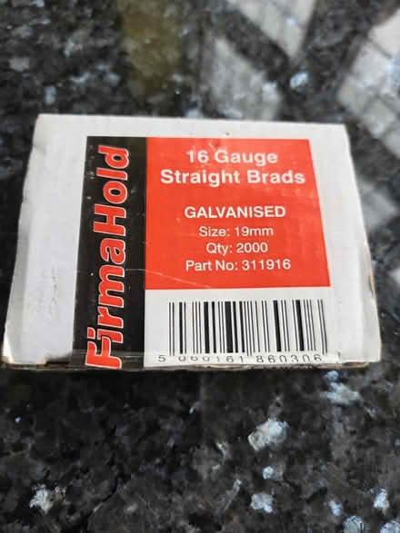 Photo of free 19mm straight brads (Letchworth) #1