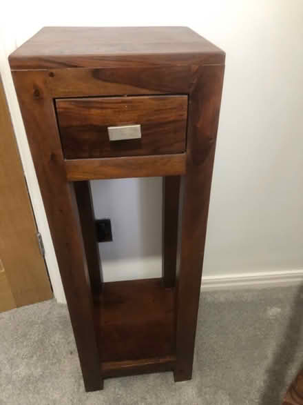 Photo of free Wooden plant stand (NE23) #2