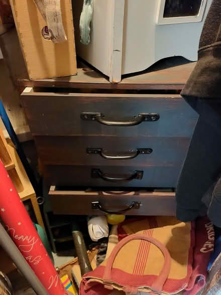 Photo of free Drawers - 4 drawer bedside table (New Malden KT3) #3