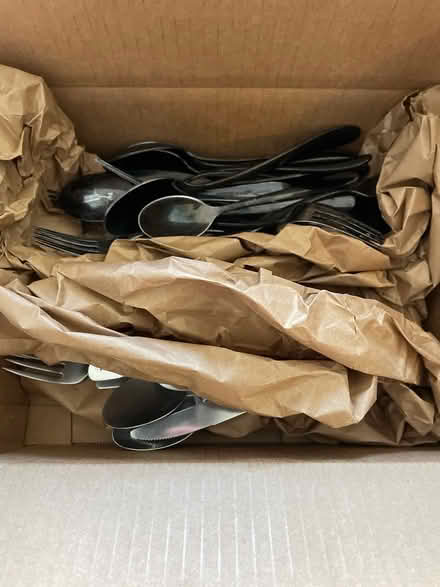 Photo of free Box of mismatched utensils (White Plains) #1