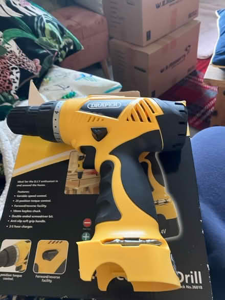Photo of free Draper 14.4V Cordless drill (Waddon) #2