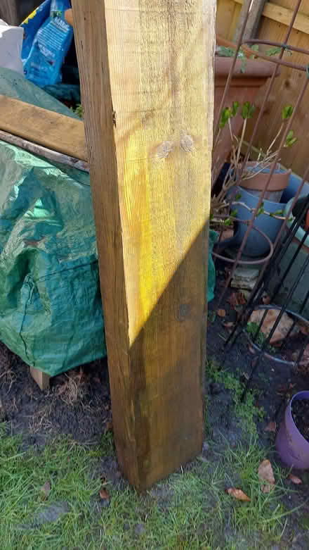 Photo of free Wood sleeper (Cashes Green GL5) #1