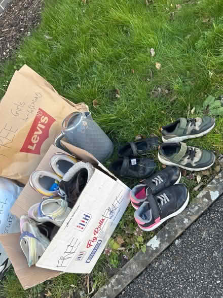 Photo of free Man, girl clothes & shoes & kettle (CB23) #3