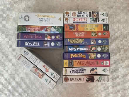 Photo of free Children’s VHS Videos (Off Chestnut Drive TA1) #2