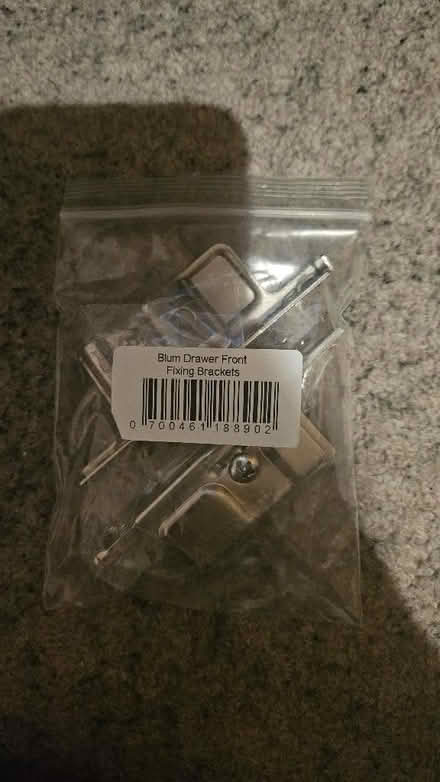 Photo of free Blum kitchen drawers front brackets (Cheshunt EN8) #1