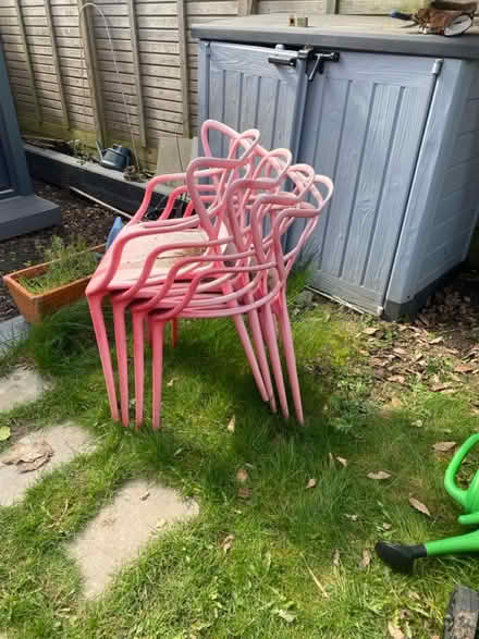 Photo of free Outdoor chairs X 4 (N22, Bounds Green / Bowes Park) #3