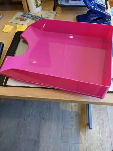 Photo of free Pink in-tray (Gorse Hill GU22) #3