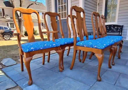 Photo of free Solid cherry Queen Anne chairs (close to downtown) #3