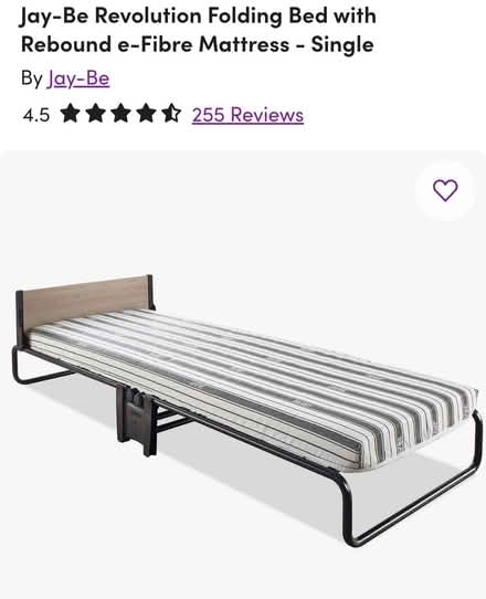 Photo of free Jay-be folding bed (Plaistow E13) #1