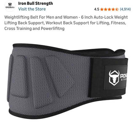 Photo of free Weight lifting belt size XXL (Norham Manor OX2) #1