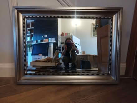 Photo of free Large Next silver grey mirror (Twickenham TW2) #2