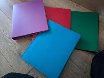 Photo of free Used Lever Arch Files and Ring Binders (Heaton Mersey SK4) #1