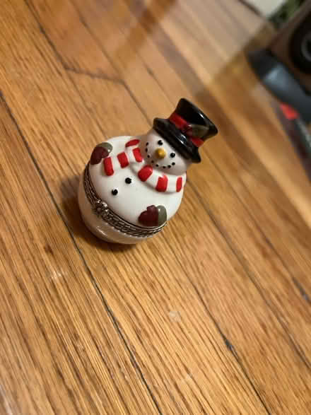 Photo of free Snowman pill case (Winter Hill) #1