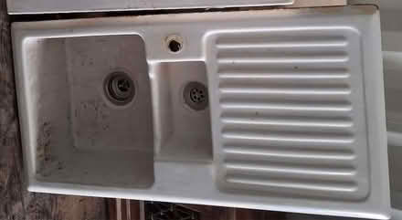 Photo of free Ceramic Kitchen sink (BH16 6JL) #1