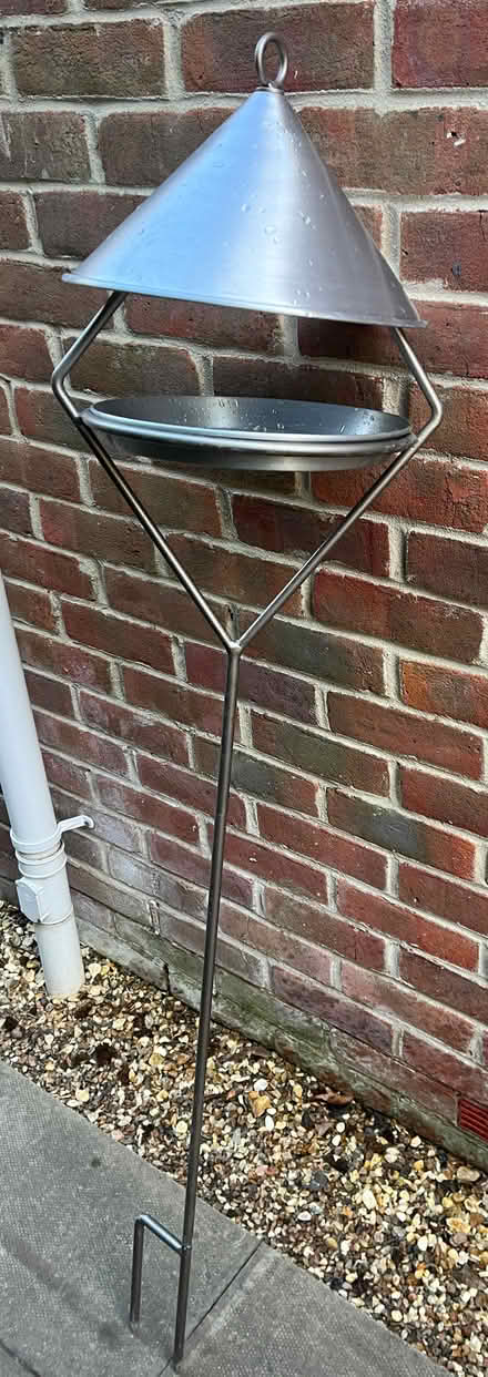 Photo of free Metal Bird Feeding Hut on stake (Beaconsfield HP9) #1