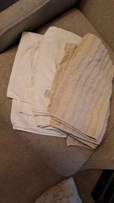 Photo of free 2 X towels clean RG26 (Bramley, Hants RG26) #1