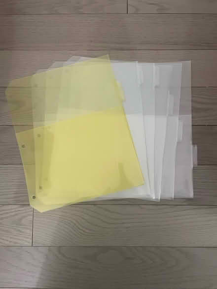 Photo of free Plastic pocket dividers (Kennedy/16th in Markham) #1
