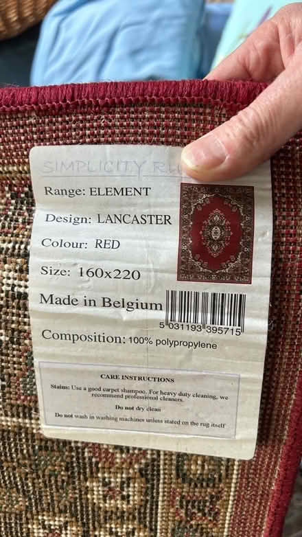 Photo of free Large rug (Bangor LL57) #2