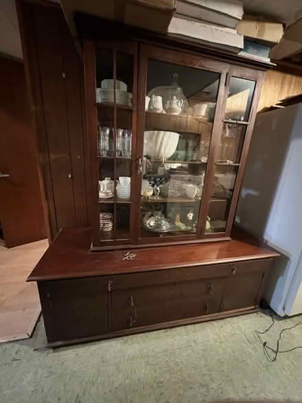 Photo of free China Cabinet & Sideboard (Capitol Heights, MD.) #1