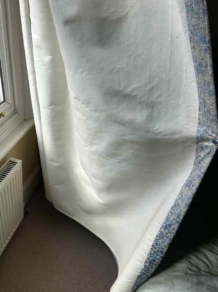Photo of free Lined silk curtains blue/green (Muswell Hill N10) #3