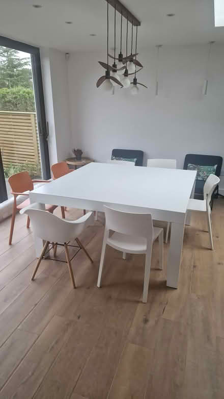 Photo of free Square dining table 150 x 150cm (Epsom KT17) #2