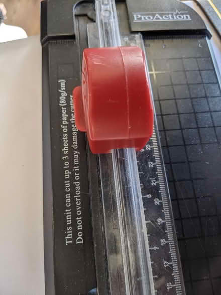 Photo of free Paper guillotine (A4) (Gorse Hill GU22) #2