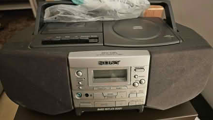 Photo of free Sony portable cd, radio and tape-deck (Townsend AL3) #1