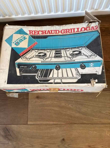 Photo of free Vintage camping cooker and pan set (Little Chalfont HP6) #1