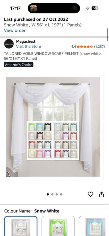 Photo of free Window scarf (Reading West RG1) #1