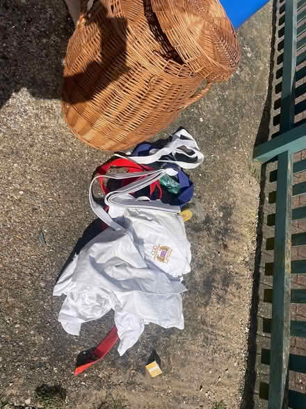 Photo of free Martial arts and wicker basket (Faversham ME13) #1