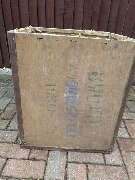 Photo of free Old fashioned tea chest (Prestbury GL52) #1