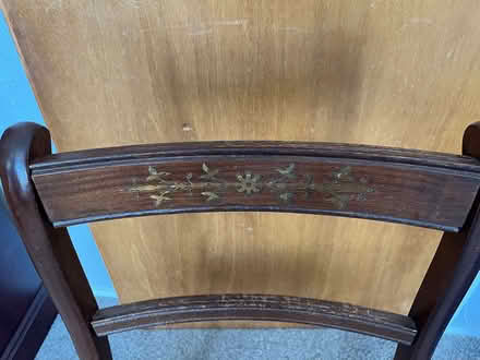 Photo of free 2 vintage dining chairs (West Horsham) #3