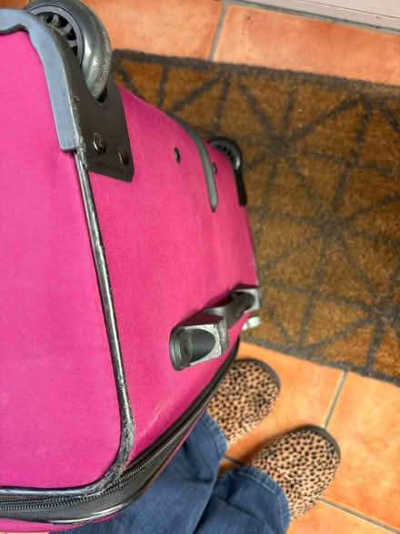 Photo of free Two large suit cases on 2 wheels (Bury BL9) #4