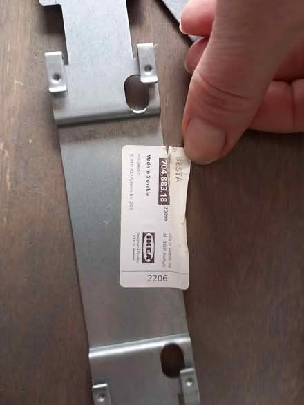 Photo of free IKEA wall hanging bracket (RG6 near Palmer Park) #2
