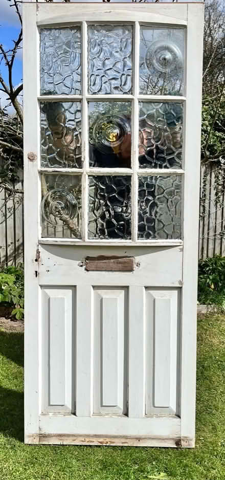 Photo of free Exterior blown glass wooden door (TW12 - Hampton Hill) #2