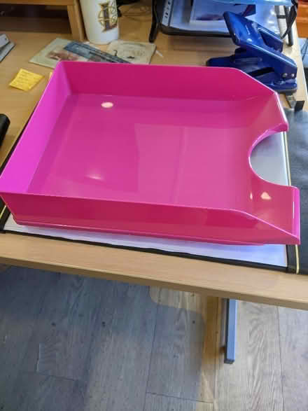 Photo of free Pink in-tray (Gorse Hill GU22) #2