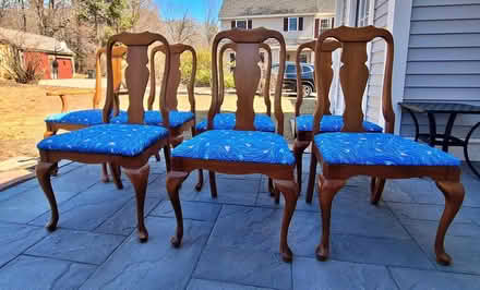Photo of free Solid cherry Queen Anne chairs (close to downtown) #2