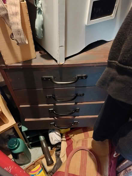 Photo of free Drawers - 4 drawer bedside table (New Malden KT3) #2