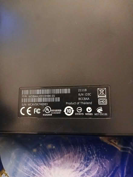 Photo of free External WD hard drive. not working (washington) #3