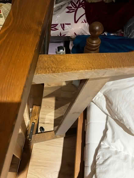 Photo of free Single trundle bed base (Walton Manor OX2) #2