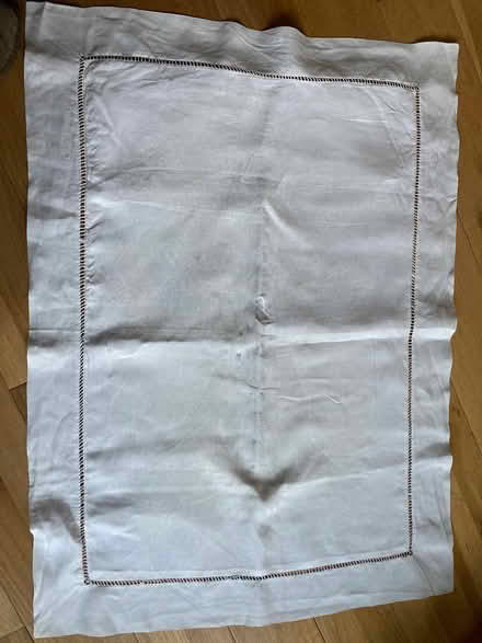 Photo of free White linen ideal for craft project (Chorlton M21) #1