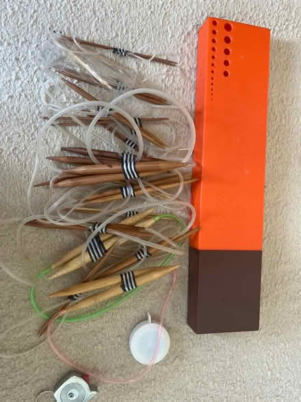 Photo of free Various knitting bits (Langley SL3) #1