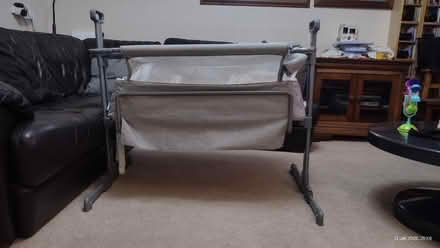Photo of free By My Bedside Cot Crib Bassinet (Totteridge HW HP13) #2