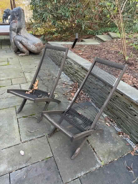Photo of free Folding outdoor chairs (North Reston) #2