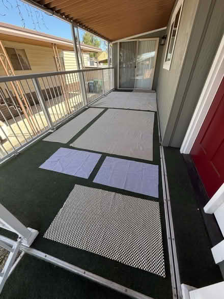 Photo of free Rubber mesh non-slip mats for rugs (South Hayward) #2