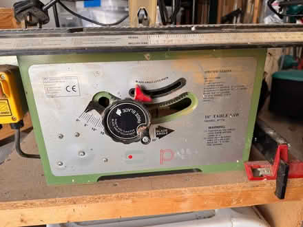 Photo of free 10 inch Table saw (GU14) #2