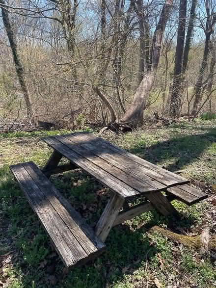 Photo of free Picnic table (Harwood,Md) #1