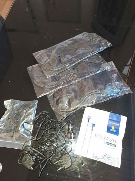 Photo of free Airplane eye masks and earphones. (Malvern Link WR14) #1